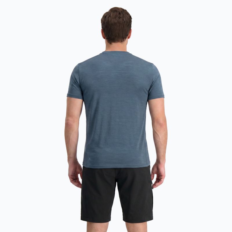 Pánské termoregulační tričko WOOLCANO Merino 100% TEE0546 šedé 3