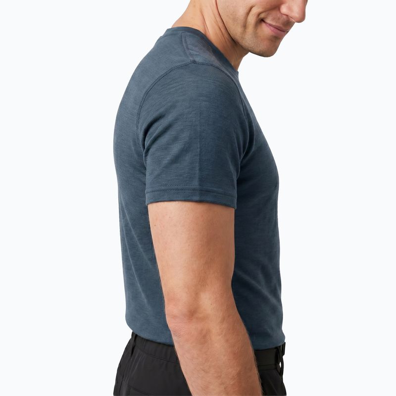 Pánské termoregulační tričko WOOLCANO Merino 100% TEE0546 šedé 4