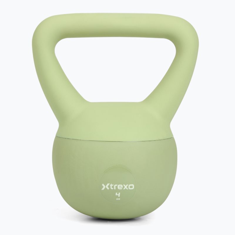 Měkký kettlebell Xtrexo SK04 Green