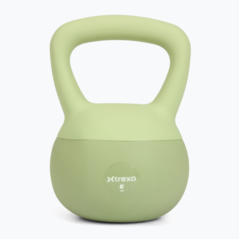 Měkký kettlebell Xtrexo SK06 Green