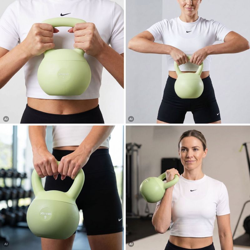 Měkký kettlebell Xtrexo SK06 Green 5