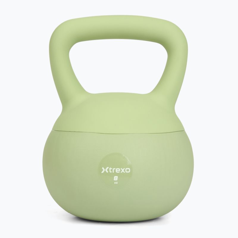 Měkký kettlebell Xtrexo SK08 Green
