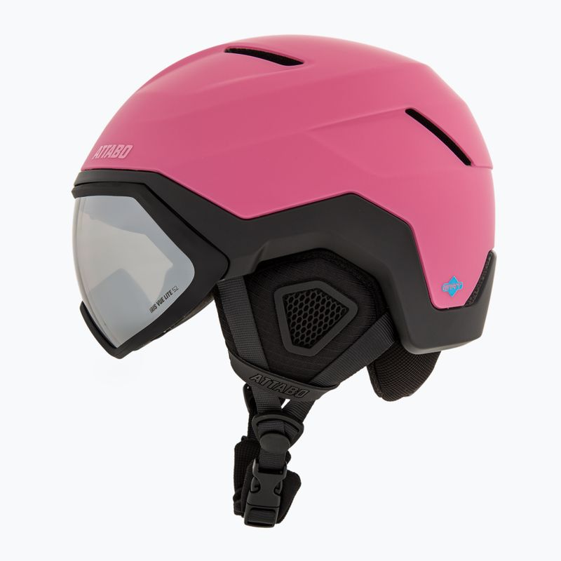 Dětská lyžařská helma ATTABO Avens 3.0 Jr Visor ERT Pink 10
