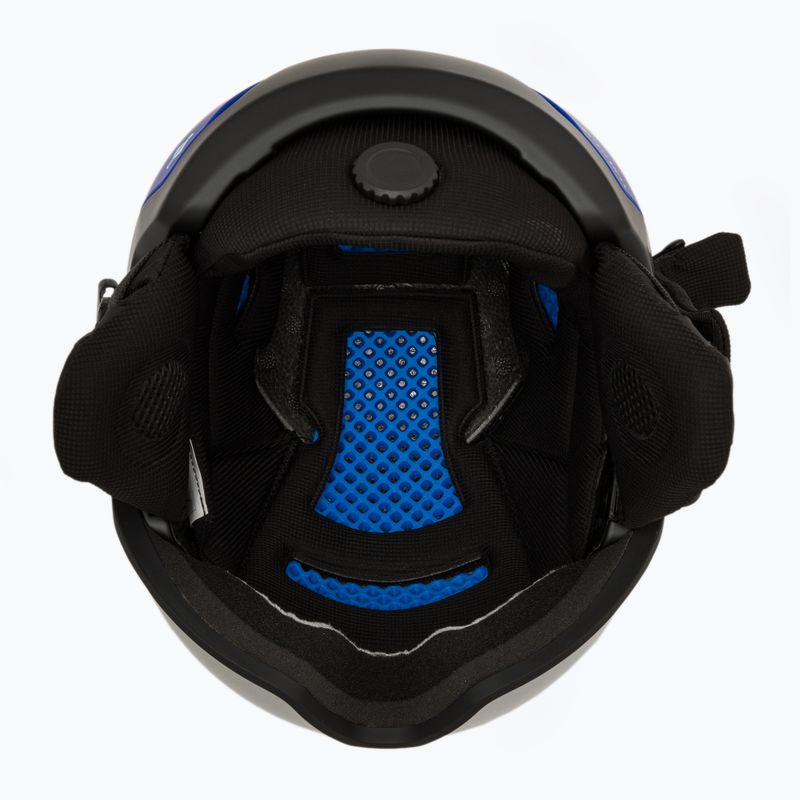 Dětská lyžařská helma ATTABO Avens 3.0 Jr Visor ERT Niebieski 12