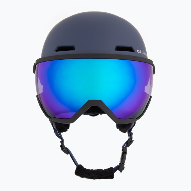 Dětská lyžařská helma ATTABO Avens 2.0 Jr Visor dark blue 2