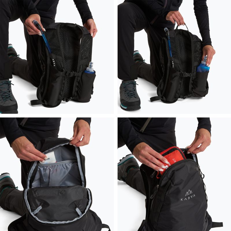 Turistický batoh KADVA Zivo 10 l black 10