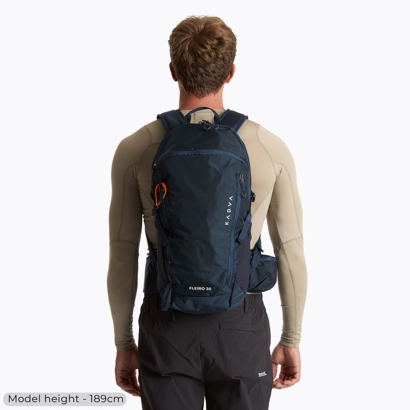 Turistický batoh KADVA Fleiro 30 l modrý 5
