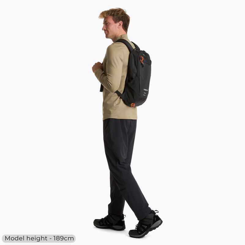 Turistický batoh KADVA Fleris 15 l černý 6