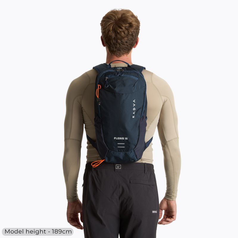 Turistický batoh KADVA Fleris 15 l blue 4