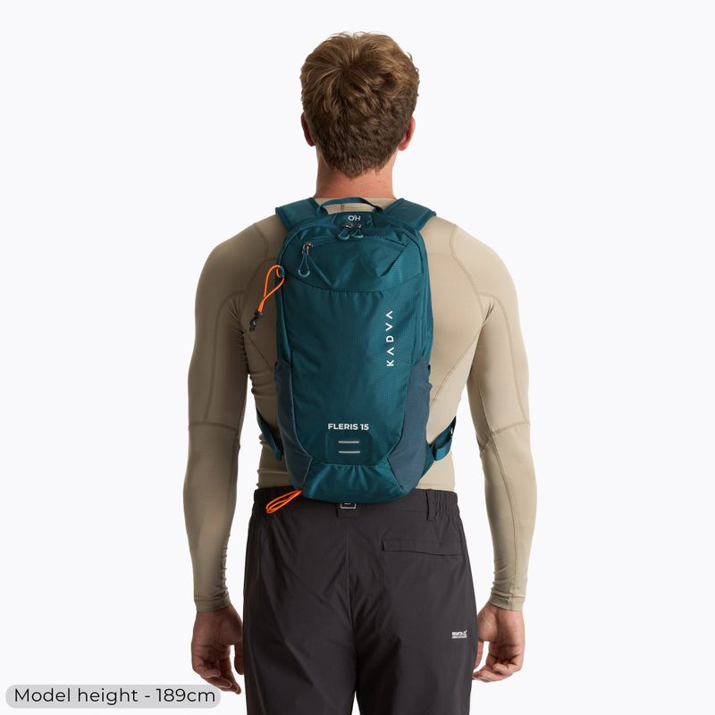 Turistický batoh KADVA Fleris 15 l dark blue 4