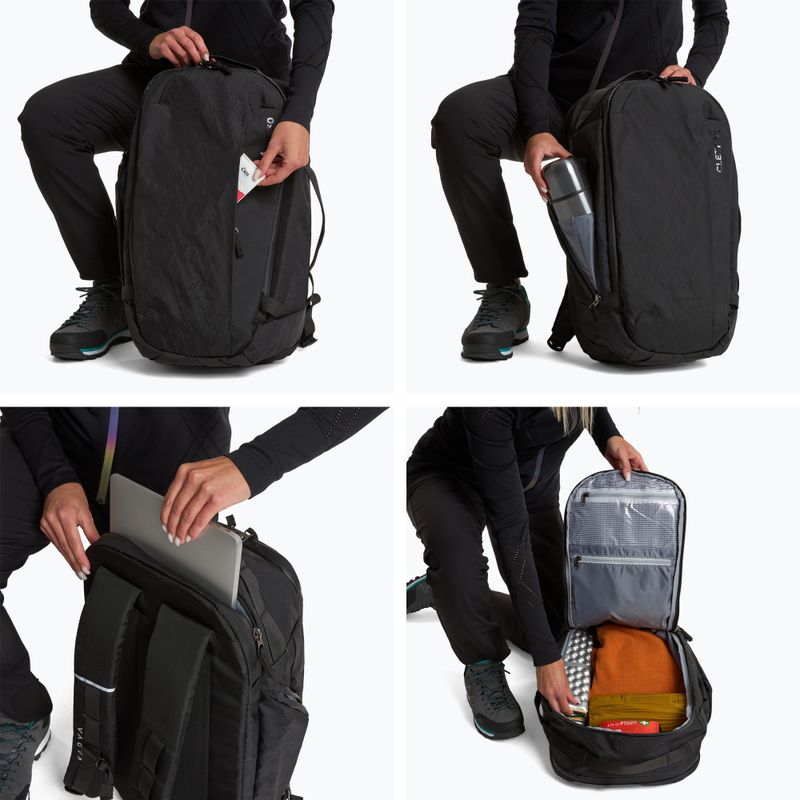 Turistický batoh KADVA Glejt 30 l černý 12