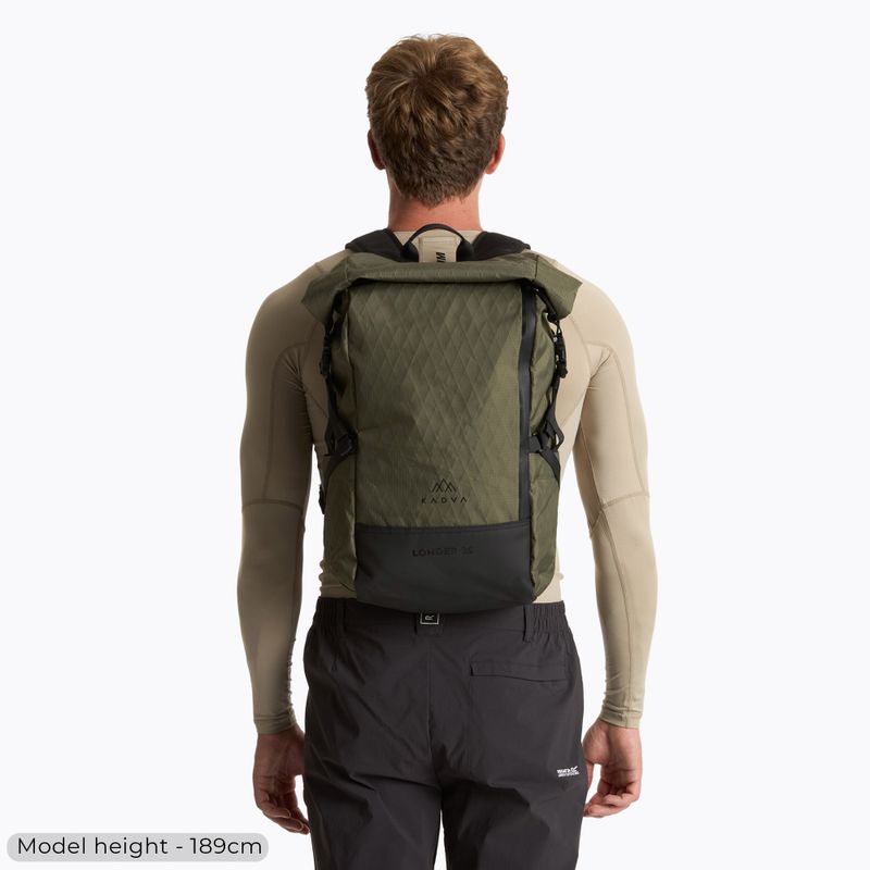 Turistický batoh KADVA Londer 25 l green 5