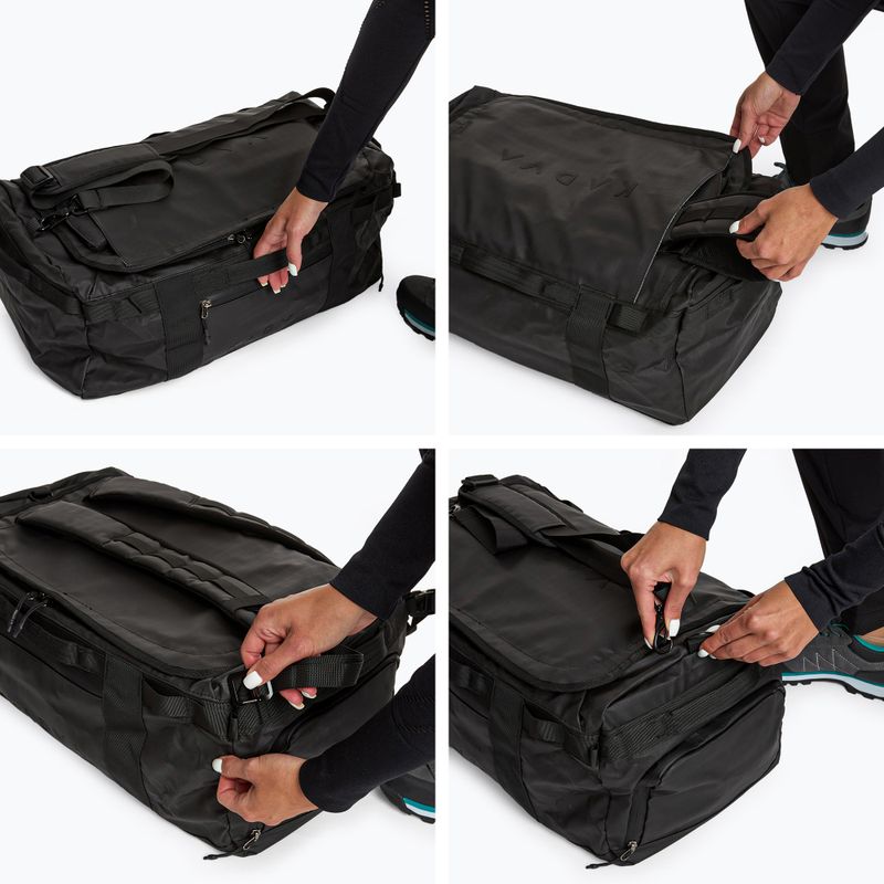 Taška Duffel Bag KADVA 2v1 Alltaker 40 l černá 11