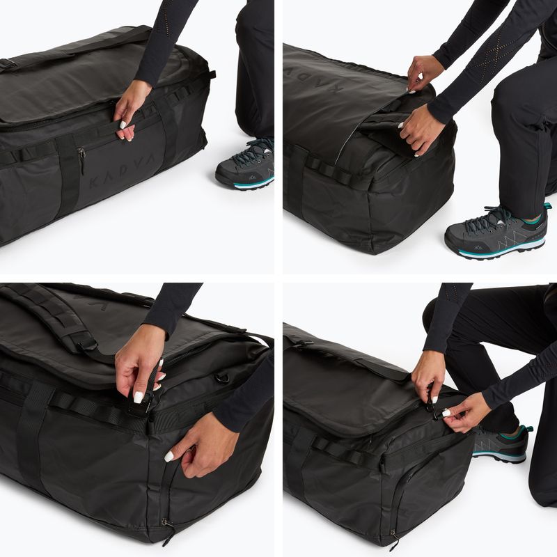 Taška Duffel Bag KADVA 2v1 Alltaker 90 l černá 12