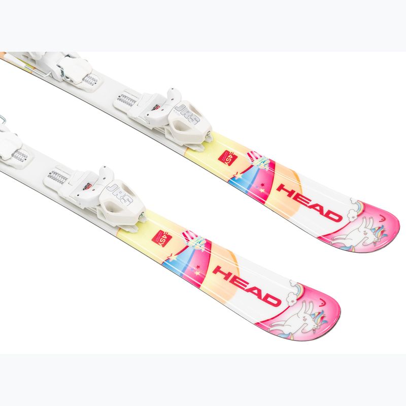 Dětské sjezdové lyže + vázání HEAD Unicorn Easy JRS + Jrs 4.5 GW CA unicorn 3
