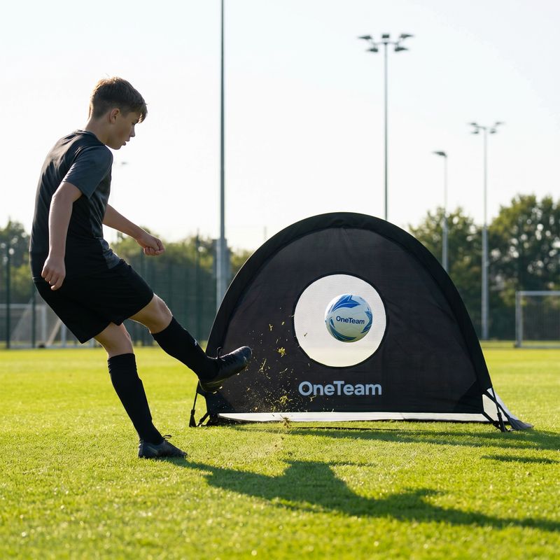 Fotbalové branky OneTeam Aimsie Pop-Up black 3