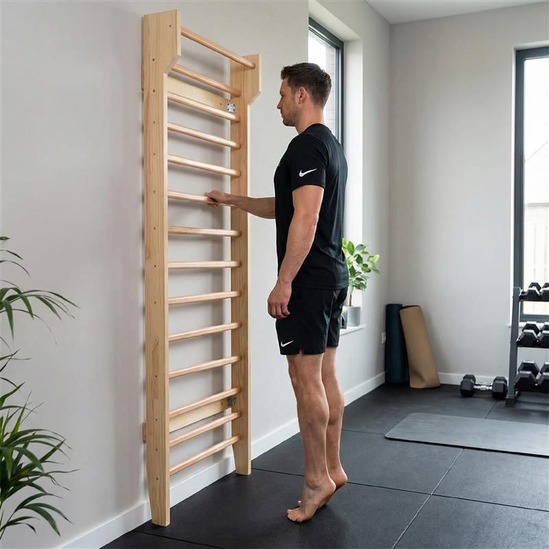 Tělocvičné žebřiny XTREXO LW100 wooden 4