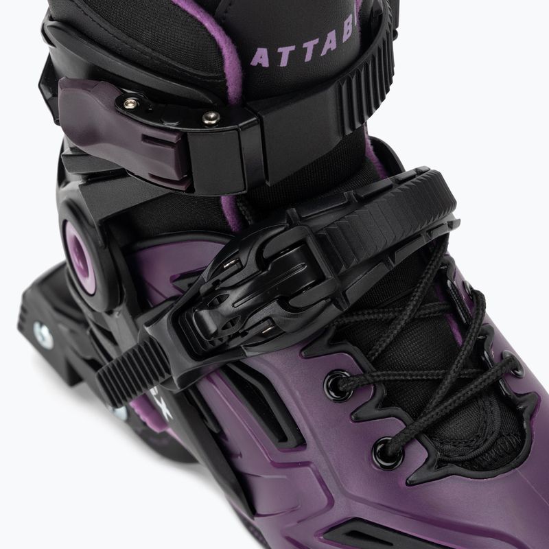 Dětské nastavitelné brusle ATTABO JGX purple 12