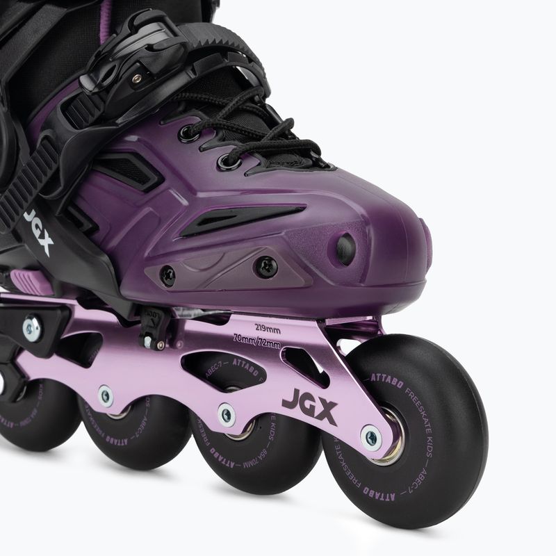 Dětské nastavitelné brusle ATTABO JGX purple 13