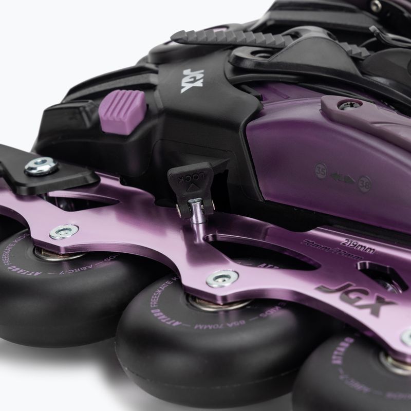 Dětské nastavitelné brusle ATTABO JGX purple 16