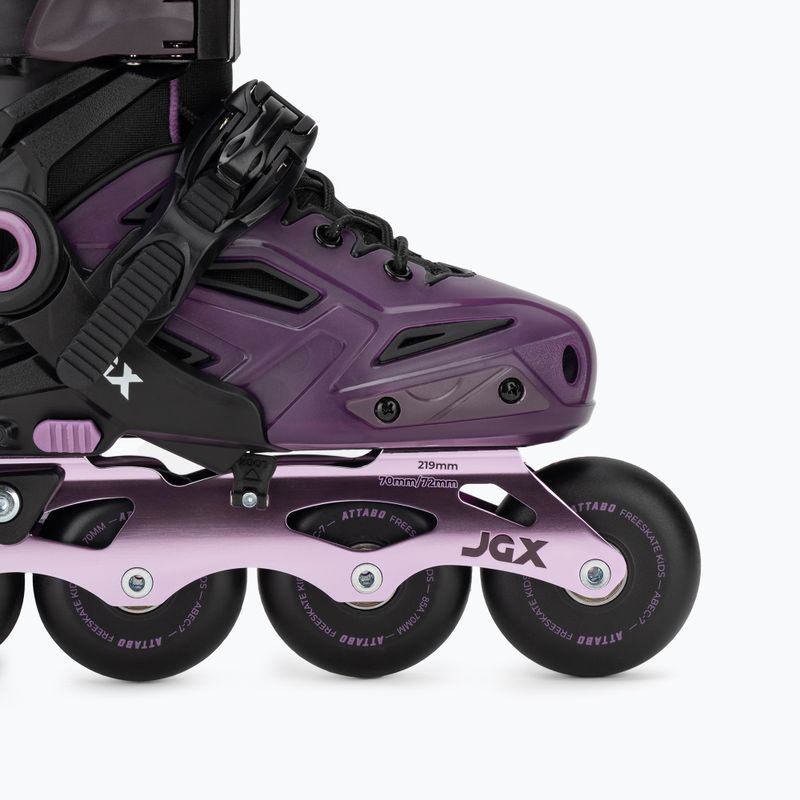 Dětské nastavitelné brusle ATTABO JGX purple 18
