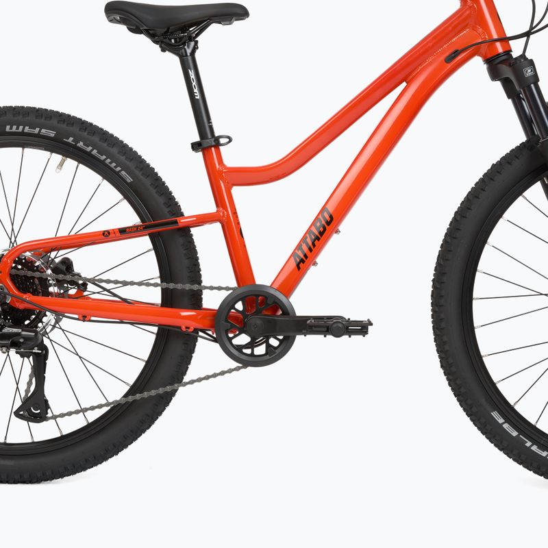 Dětské kolo ATTABO Rash 24" 11,4 kg Gen 2 oranžový 10