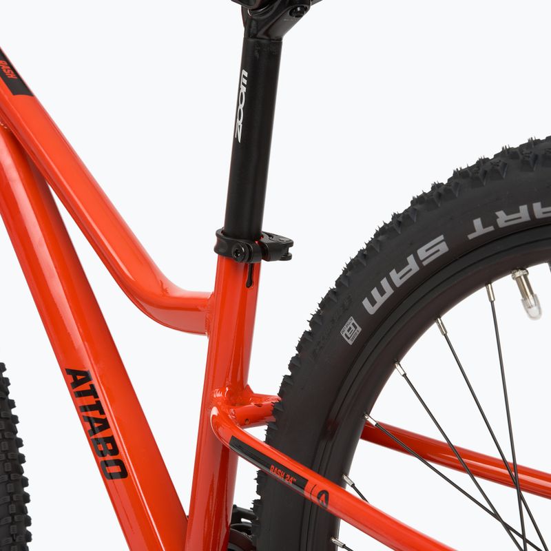 Dětské kolo ATTABO Rash 24" 11,4 kg Gen 2 orange 15