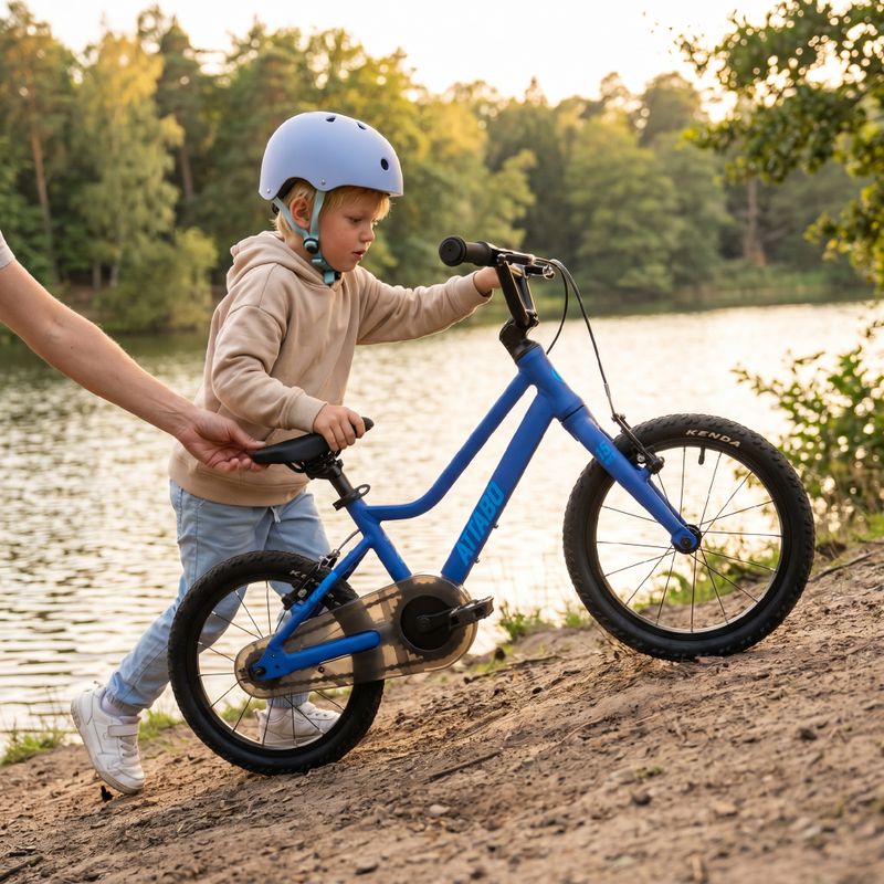 Dětské kolo ATTABO EASE 16" 6,4 kg Gen 2 modré 3