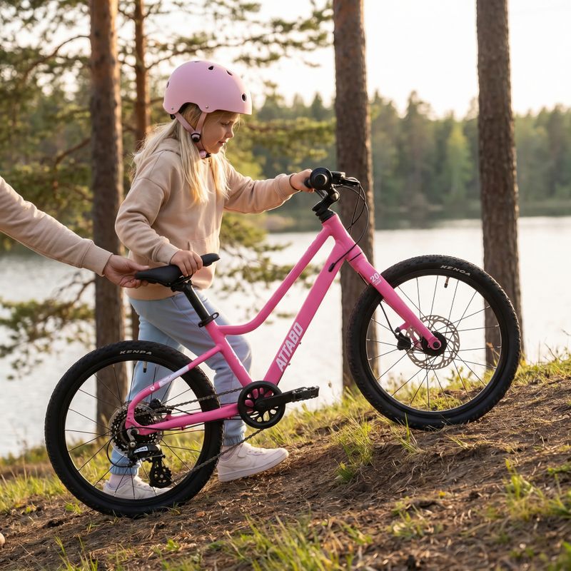 Dětské kolo ATTABO EASE 20" 8,8 kg Gen 2 pink 3