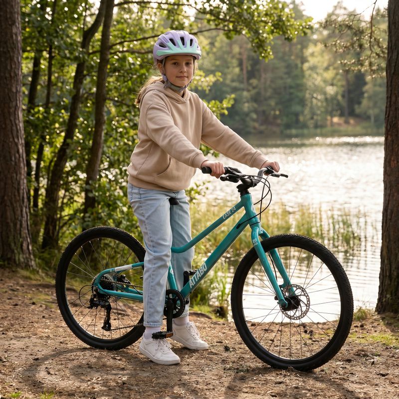 Dětské kolo ATTABO EASE 24" 9,2 kg Gen 2 turquoise 4