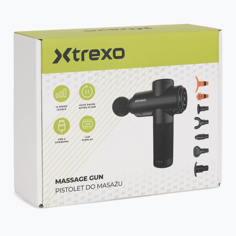 Pistolet XTREXO do masażu Pulsar czarny 17