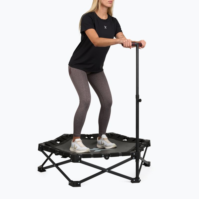 Trampolína XTREXO Hop&Side skládací černá 14