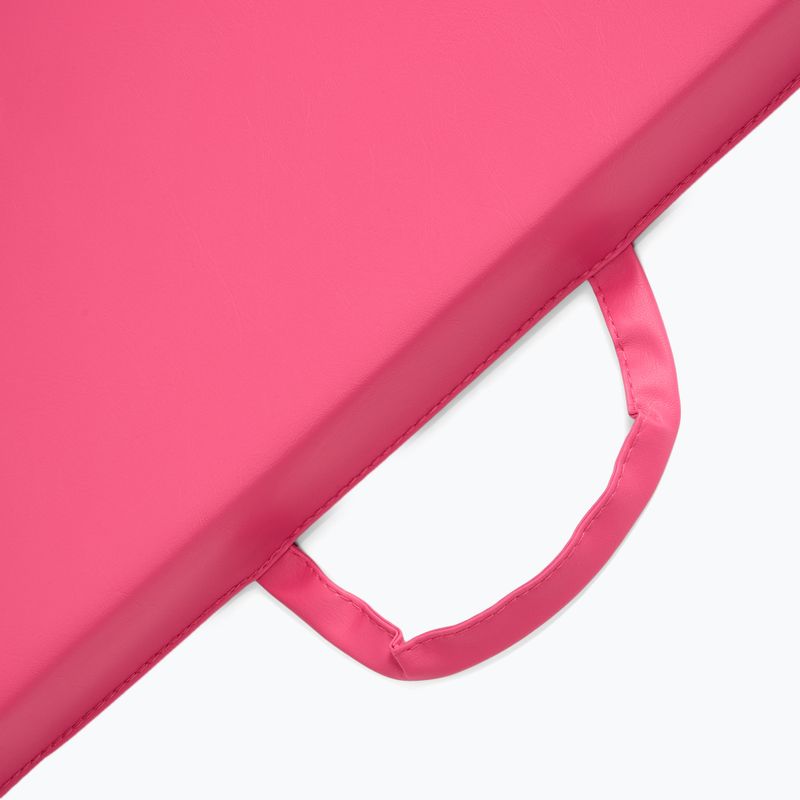 Skládací gymnastická matrace XTREXO 180 x 60 x 5 cm pink 10