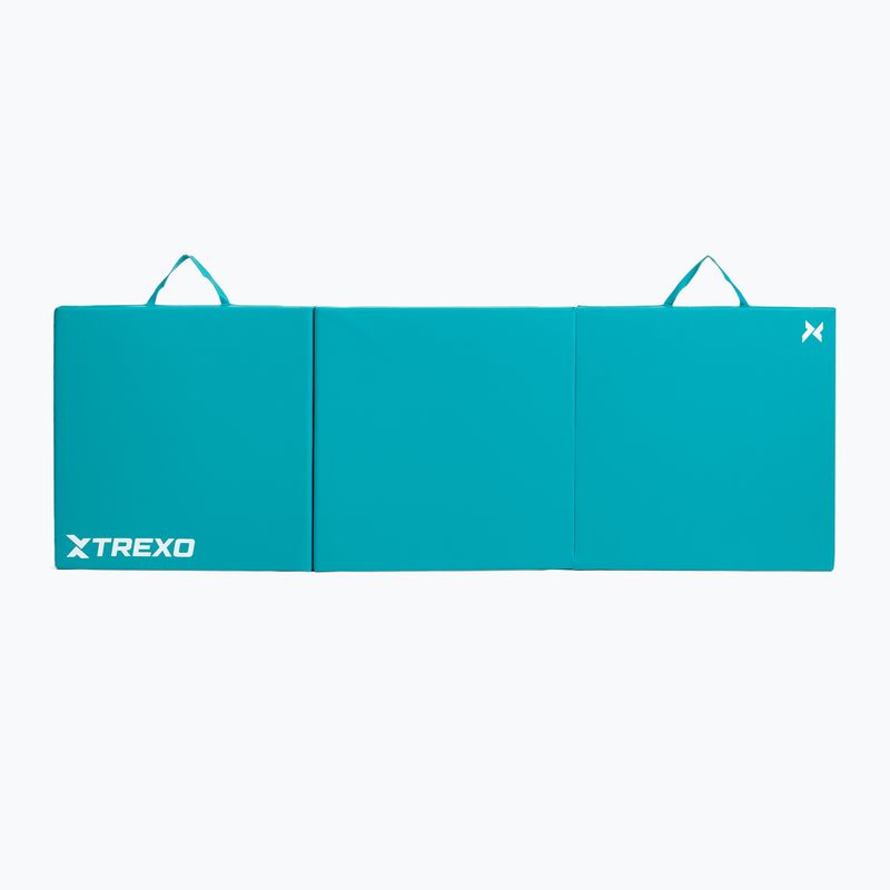 Skládací gymnastická matrace TREXO 180 x 60 x 5 cm green 6