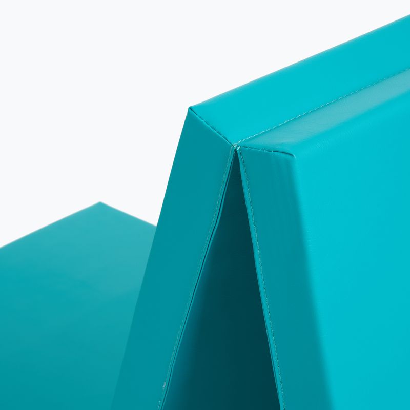Skládací gymnastická matrace TREXO 180 x 60 x 5 cm green 8