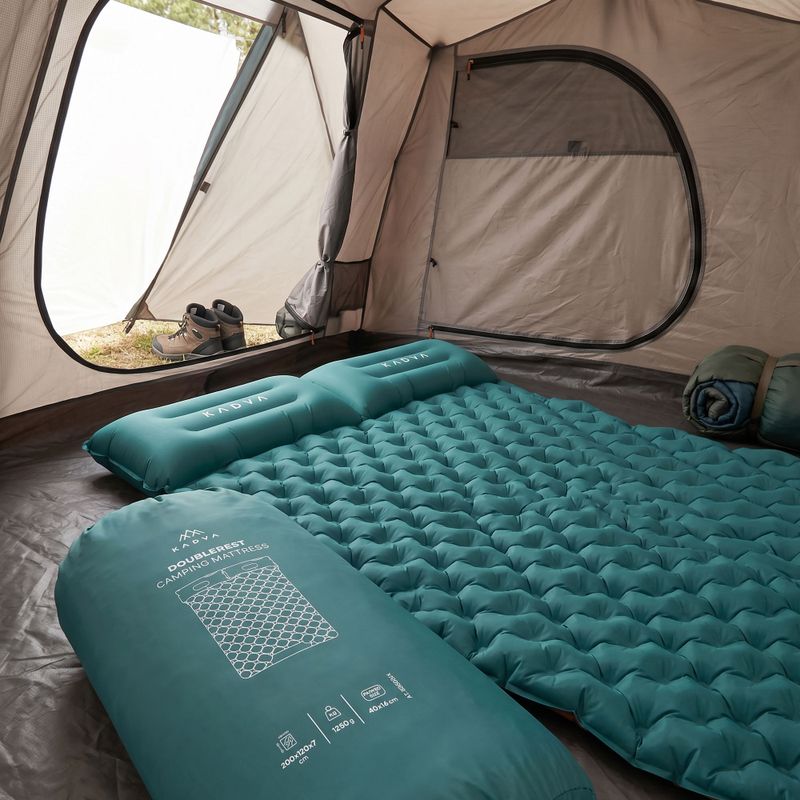 Vzduchový matrace KADVA Doublerest zelený 10