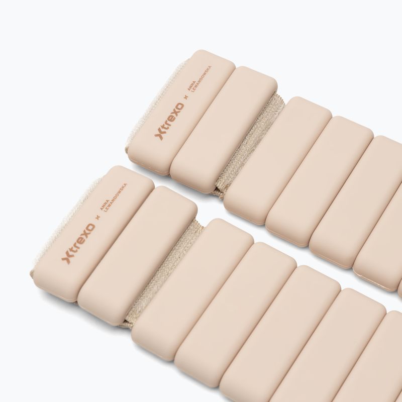 Závaží na kotníky a zápěstí XTREXO x Anna Lewandowska Bangles 205 Beige 5