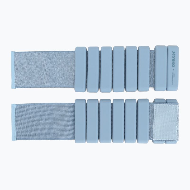 Závaží na kotníky a zápěstí XTREXO x Anna Lewandowska Bangles 210 Azul Bruma 4