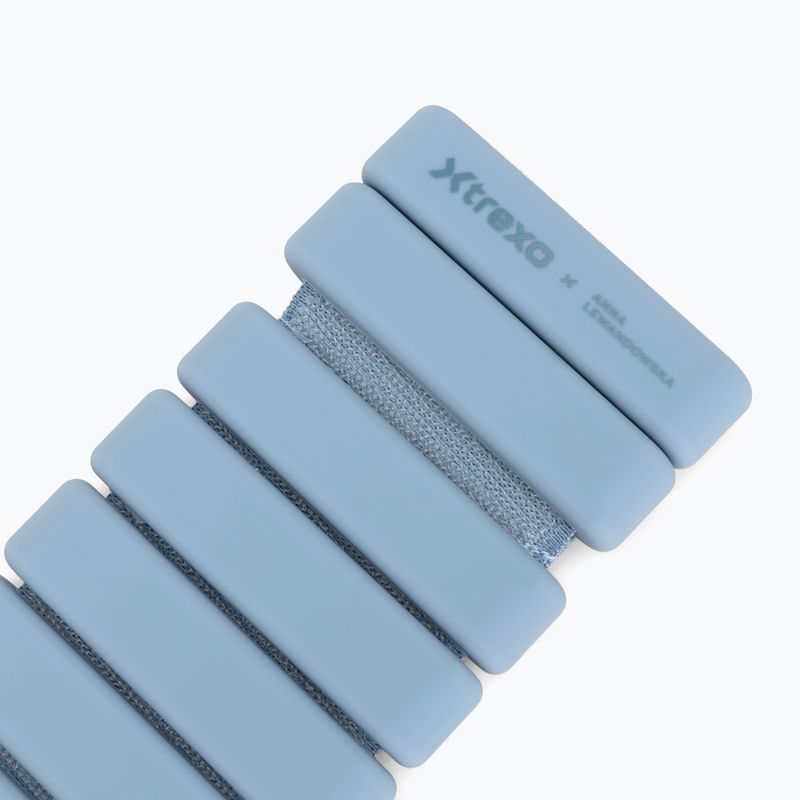 Závaží na kotníky a zápěstí XTREXO x Anna Lewandowska Bangles 210 Azul Bruma 5