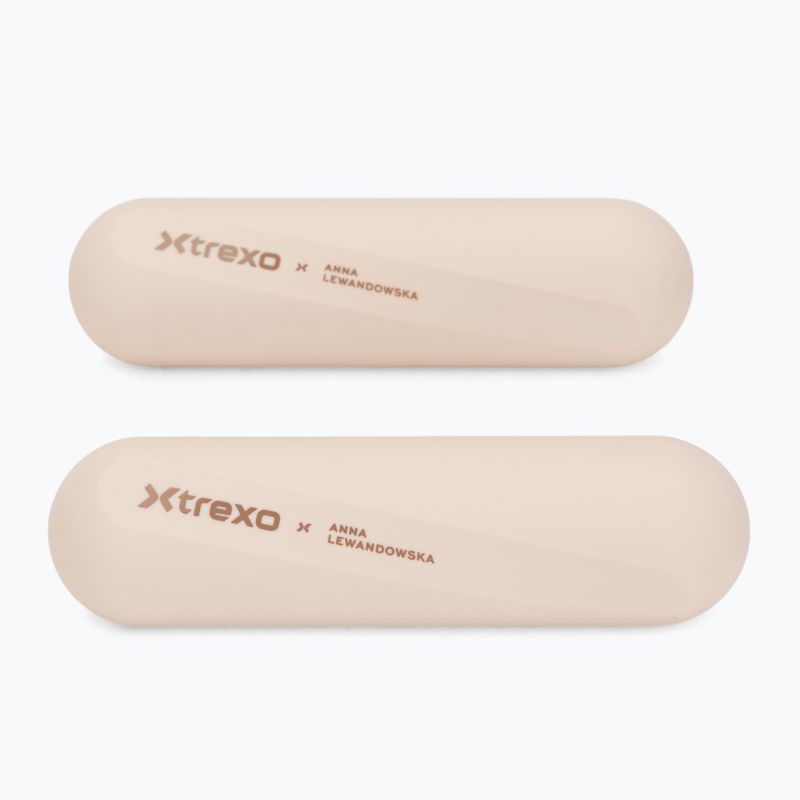Sada činiek XTREXO x Anna Lewandowska Bars 210 Beige 4