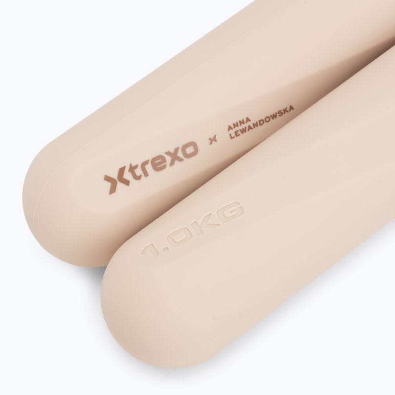 Sada činiek XTREXO x Anna Lewandowska Bars 210 Beige 5