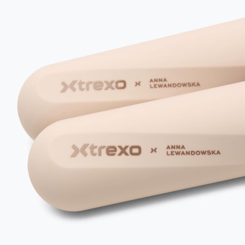 Sada činiek XTREXO x Anna Lewandowska Bars 210 Beige 6