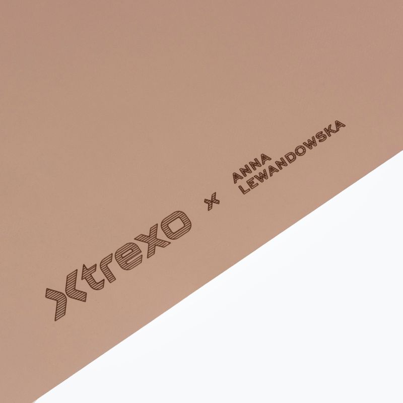 Podložka na cvičení a jógu XTREXO x Anna Lewandowska play mat 183x61 Milktea 4