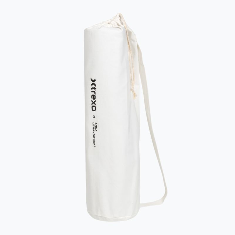 Podložka na cvičení a jógu XTREXO x Anna Lewandowska play mat 183x61 Milktea 6
