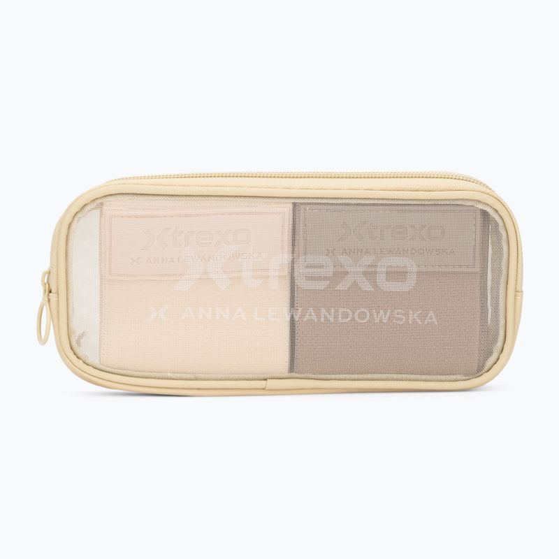 Sada posilovacích odporových gum XTREXO x Anna Lewandowska bands Beige/Milktea 4