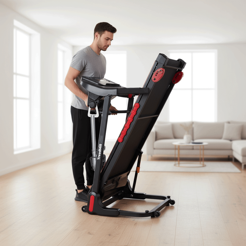 Běžecký pás XTREXO X110+ s masážním přístrojem black 16