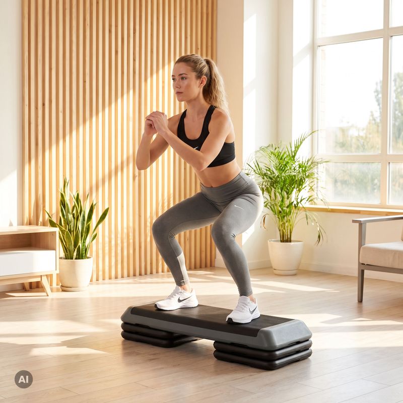 Schody k stepům XTREXO stability max černé 5