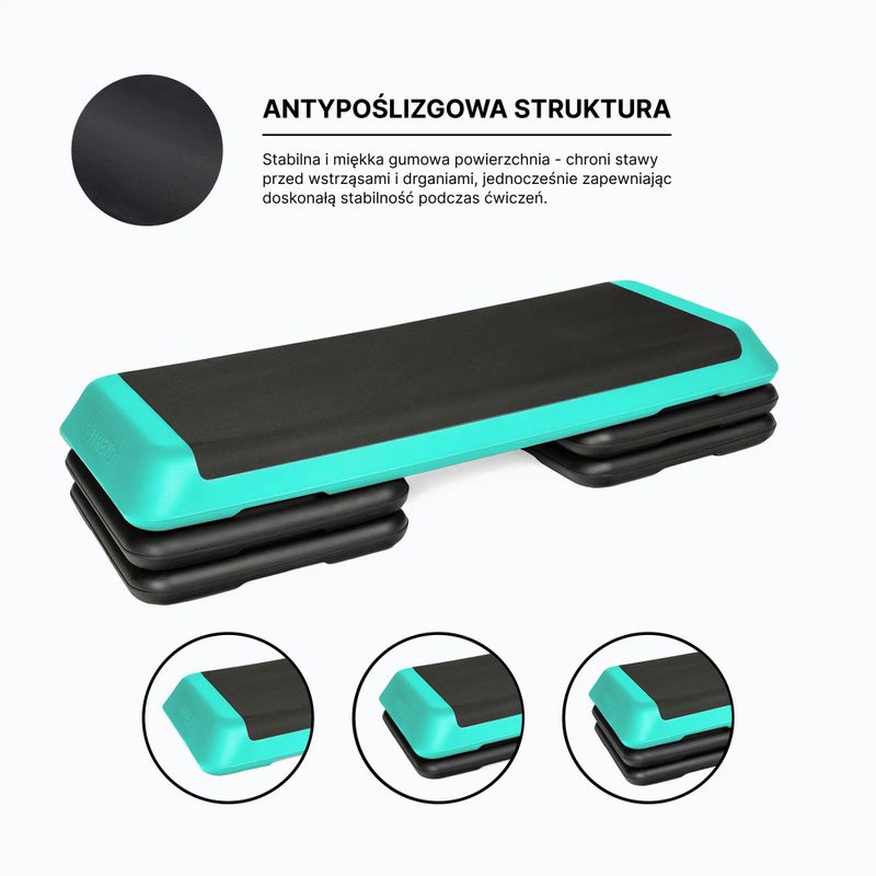 XTREXO Aerobic stepper AS01 zelený 5