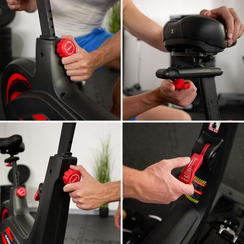 Spinningové kolo XTREXO C-One black 9