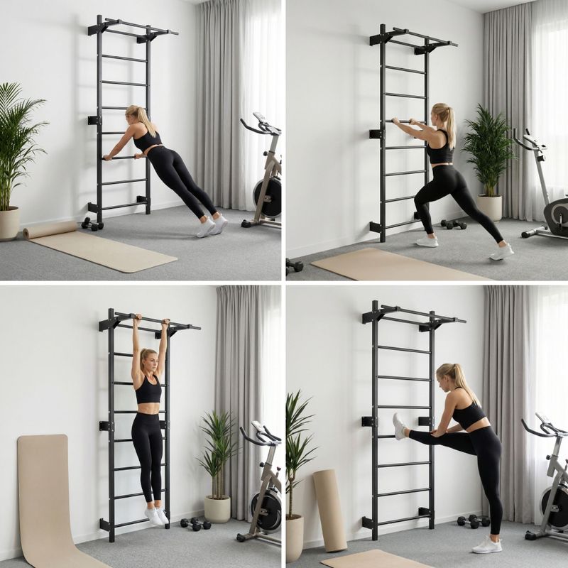 Gymnastické žebřiny XTREXO LM100 black 5